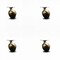 Service Caster 2 Inch Windsor Antique Metal Ball Caster - Top Plate -, 4PK SCC-TP01S20-DCS-WA-TP2-4 - alternate 1